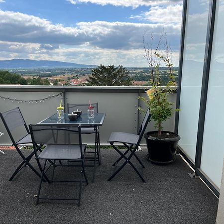 Appart & Fleurinoise Balcon Ascenseur Climatisation Fleurieux-sur-lʼArbresle Eksteriør bilde